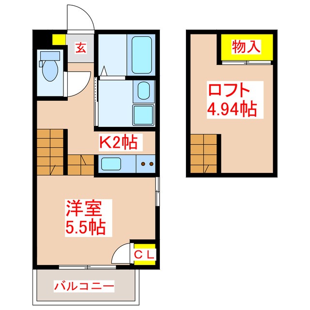 Ｍｏｄｅｎａ高麗の間取り