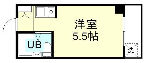 和歌山市四筋目のマンションの間取り