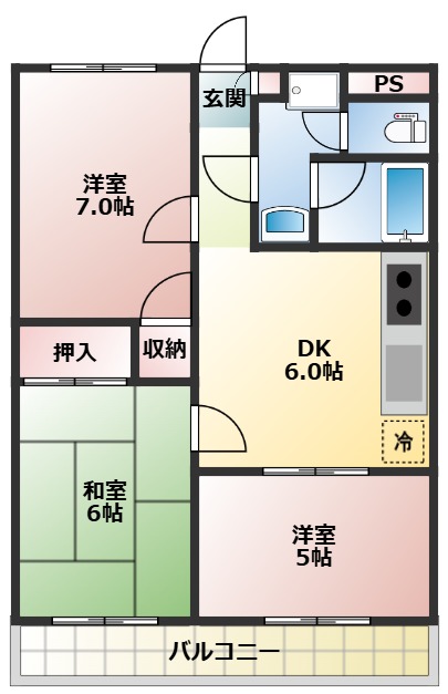 ストークハウス守山の間取り