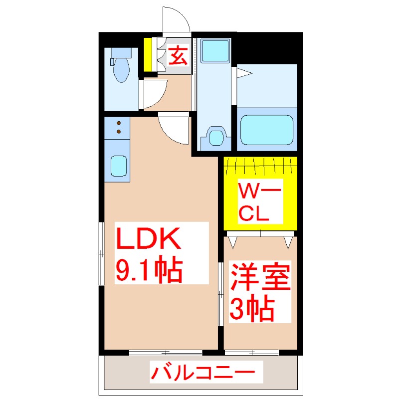 エクセレントＡＩＲＡの間取り