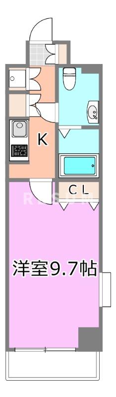 【千葉市中央区新宿のマンションの間取り】