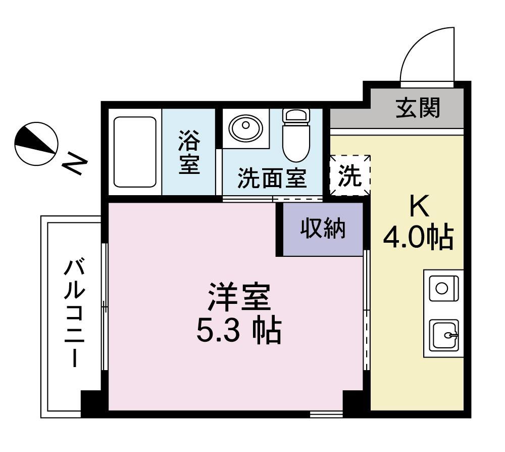 エミネックス浦和の間取り