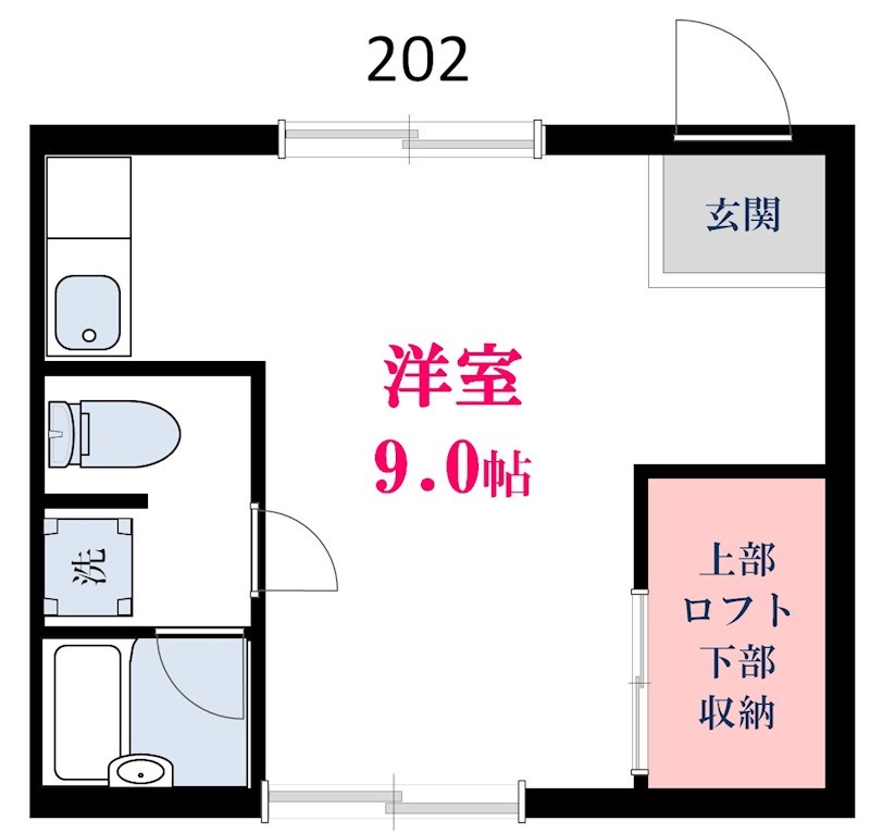 久が原３丁目コーポ第１の間取り