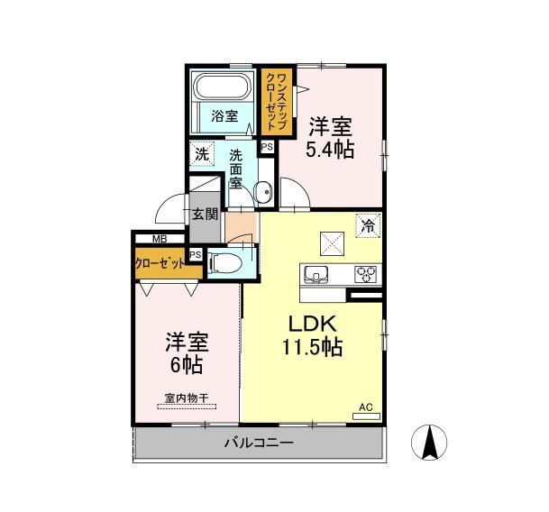 【Ｄ－ｒｏｏｍ花梨　Ｃ棟の間取り】