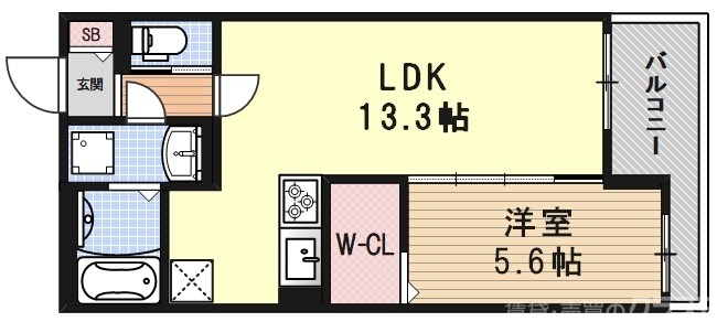 仁王門ビレッジの間取り