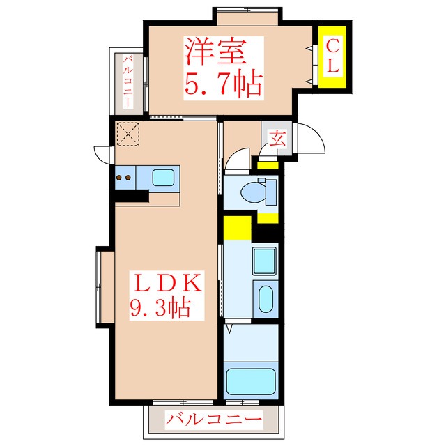 セントラルヒルズの間取り