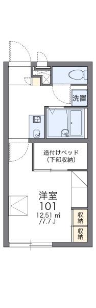 レオパレスＡｒｃａｄｉａの間取り