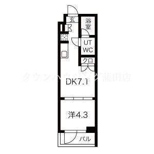 大田区上池台のマンションの間取り