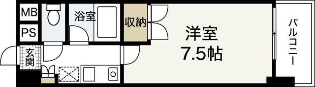 リバーメゾン横川の間取り