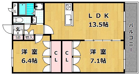 エルシオンの間取り