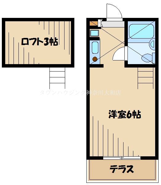 ベルウッド東林間の間取り