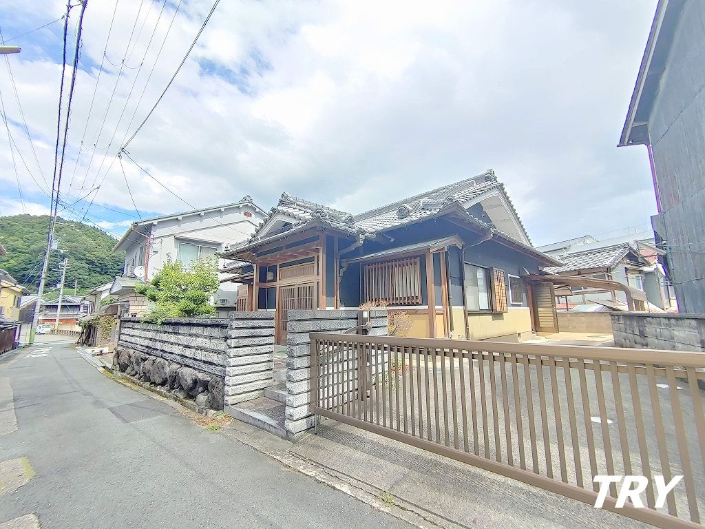 下市町平屋貸家の建物外観