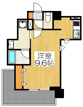 アスヴェル京都御所前3の間取り