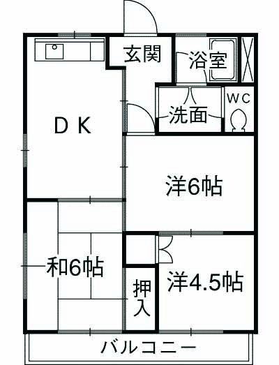 メゾン・ミネの間取り