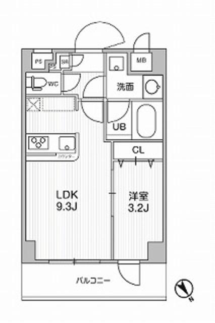 ドゥーエ曳舟の間取り