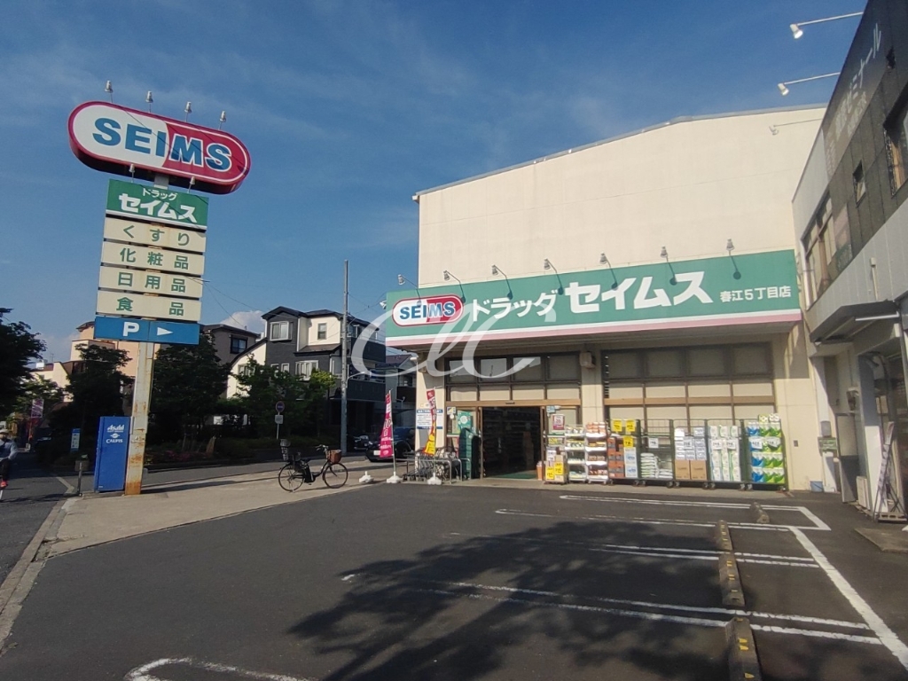 【江戸川区春江町のアパートのドラックストア】