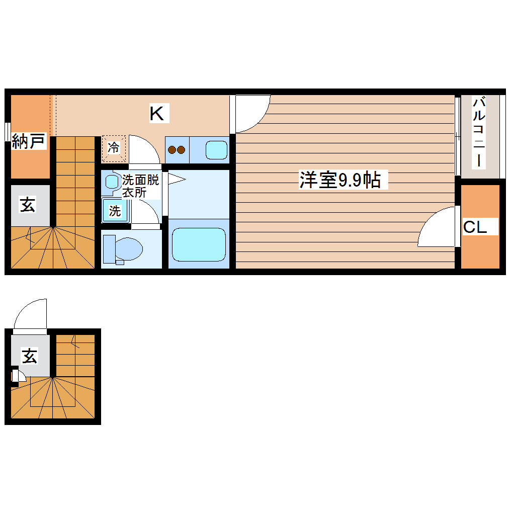 プランドール杜の間取り