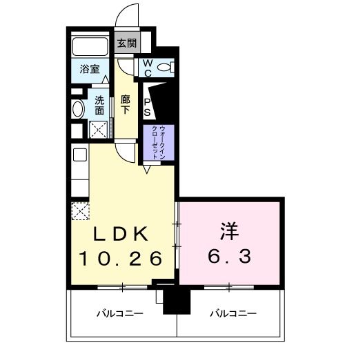 アベリアの間取り