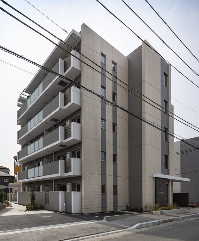 吹田市末広町のマンションの建物外観