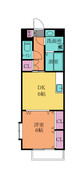 ローズの間取り