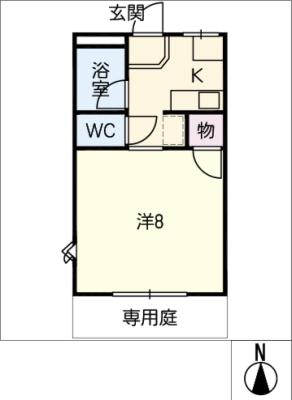 栗真ロイヤルハイツ　東棟の間取り