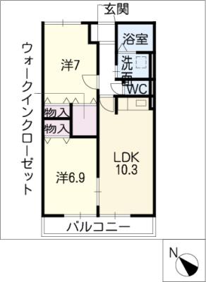 ティ・フォレストの間取り