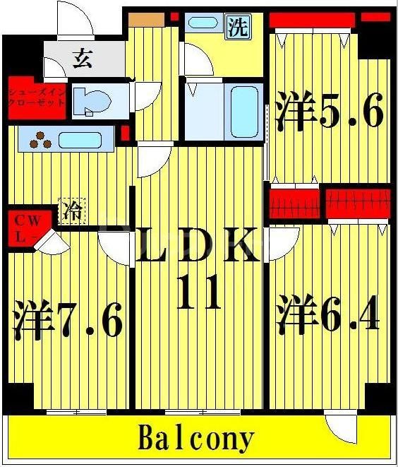 ロイヤルKJの間取り