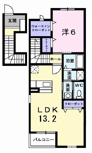 アルコバレーノの間取り