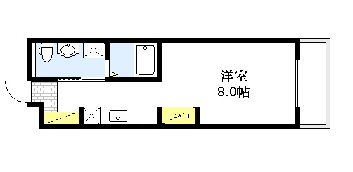 COLLINA山根町の間取り