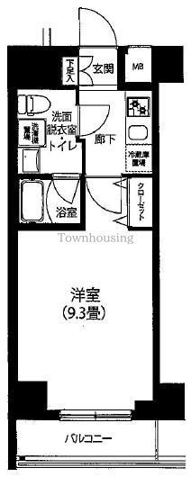 アイルヴァーチェ押上ノルドの間取り