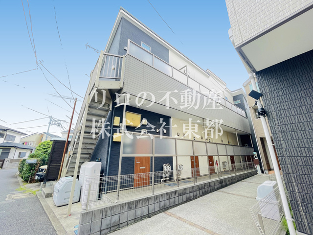 建物外観　東都管理物件ですので、２４時間対応しております！