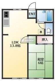 アンソレイユ新所沢の間取り
