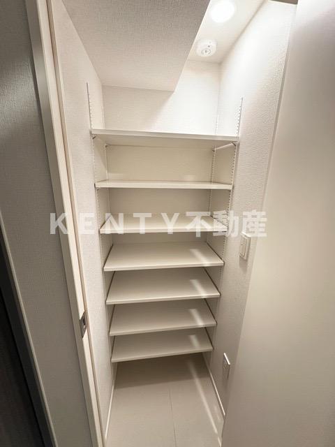 収納　収納スペース豊富です