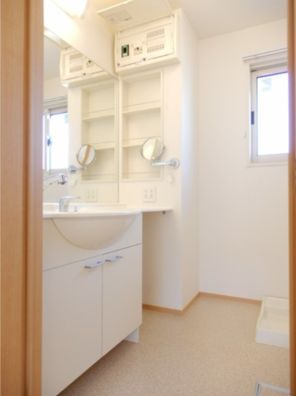 洗面設備　図面と現状に相違がある場合には現状を優先