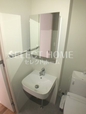 洗面設備　使いやすい洗面所です