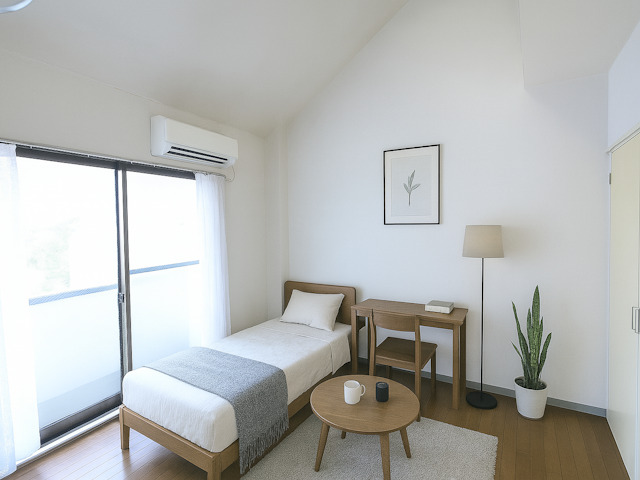 居室・リビング　CGで家具等を配置したもので家具等は含まれません。