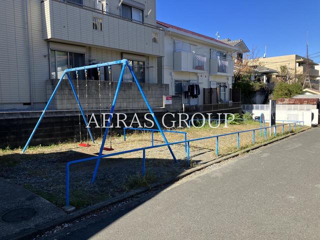 公園　常盤台西部 子供の遊び場（公園）まで58m