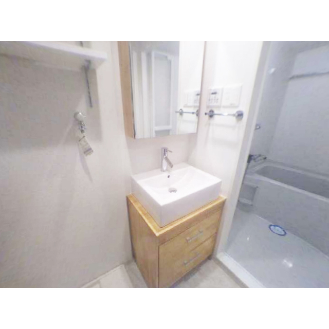 洗面設備　洗面所です