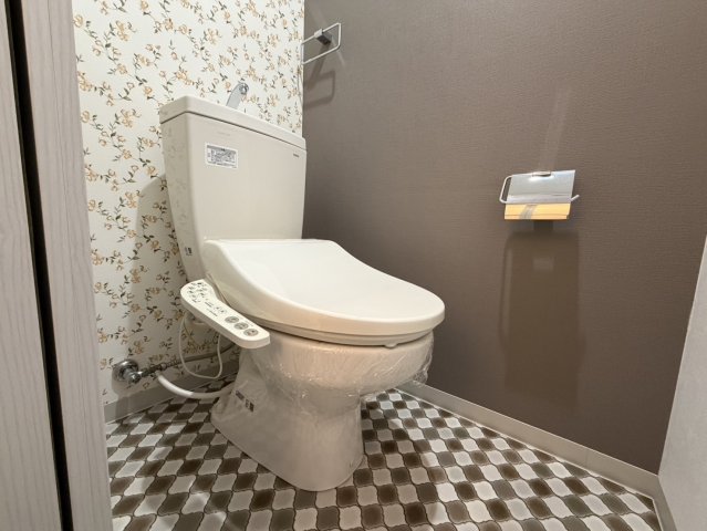 トイレ　ゆったりとした空間のトイレです