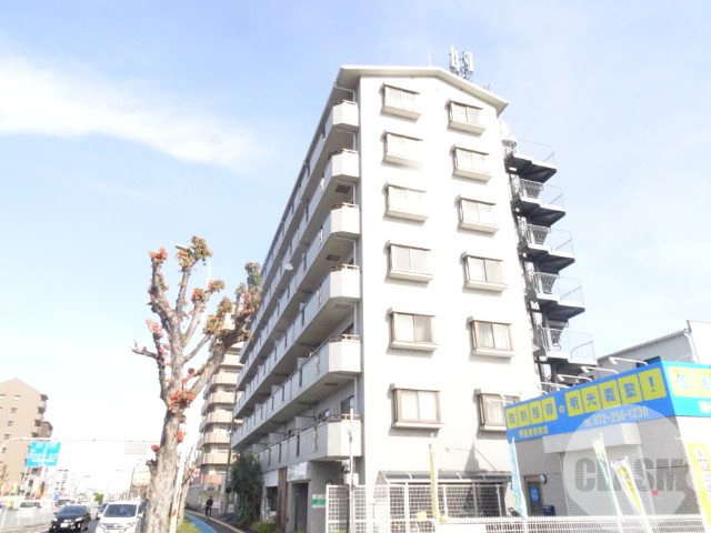 建物外観　オートロック、防犯カメラあり！