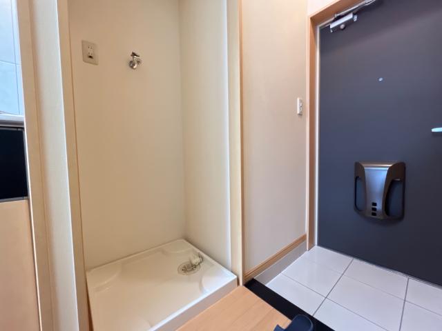 洗面設備　洗濯機置場