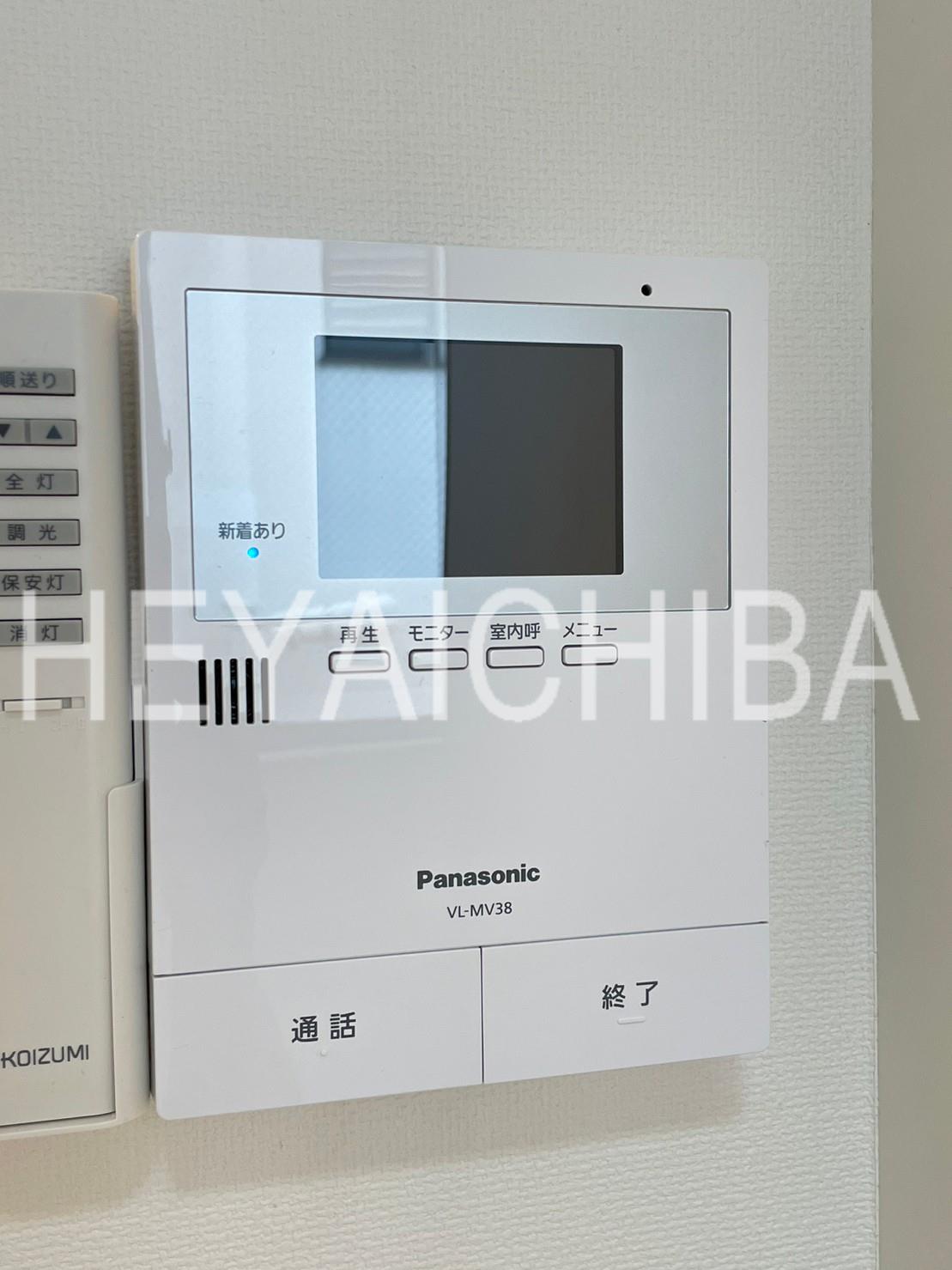 セキュリティ　モニター付きインターホン