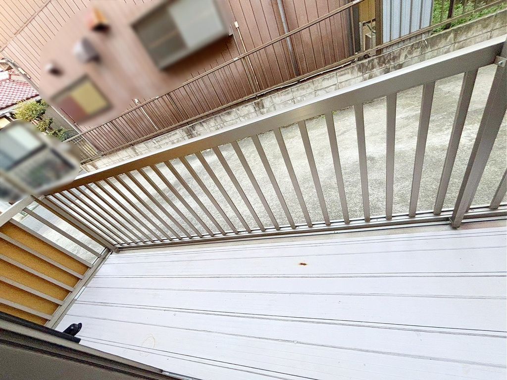 バルコニー　庭