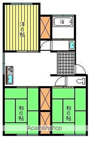 長江ハイツの間取り写真