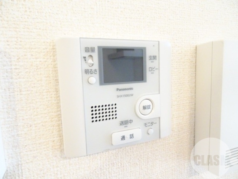 セキュリティ　訪問チェックができるモニターホン！