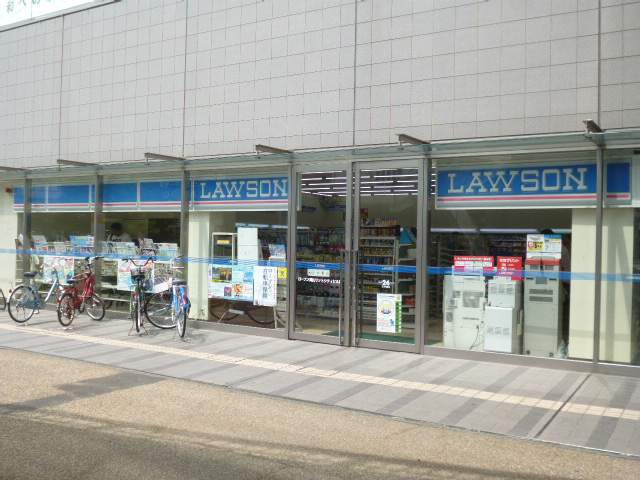 コンビニ　ローソン岡山リットシティビル店（コンビニ）まで230m