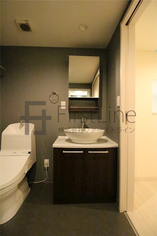 洗面設備　同型タイプの写真です