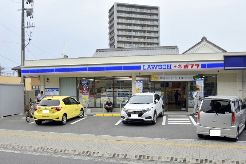 コンビニ　ローソン矢野駅前店（コンビニ）まで394m