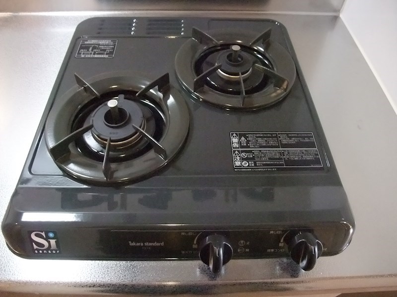 キッチン　ガスコンロ