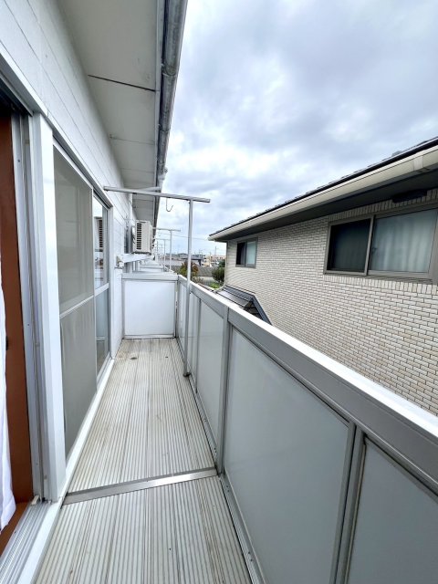 バルコニー　２０８号室の写真参照